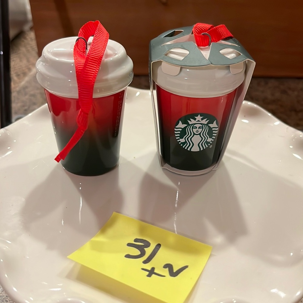 Starbucks ornament